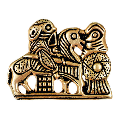 Valkyrie Brooch Replica - Bronze