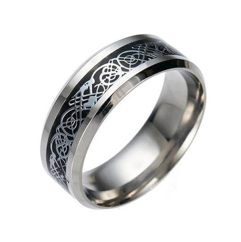 Viking Wedding Rings - Stainless Steel
