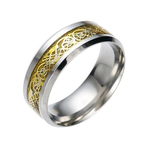 Viking Wedding Rings - Stainless Steel