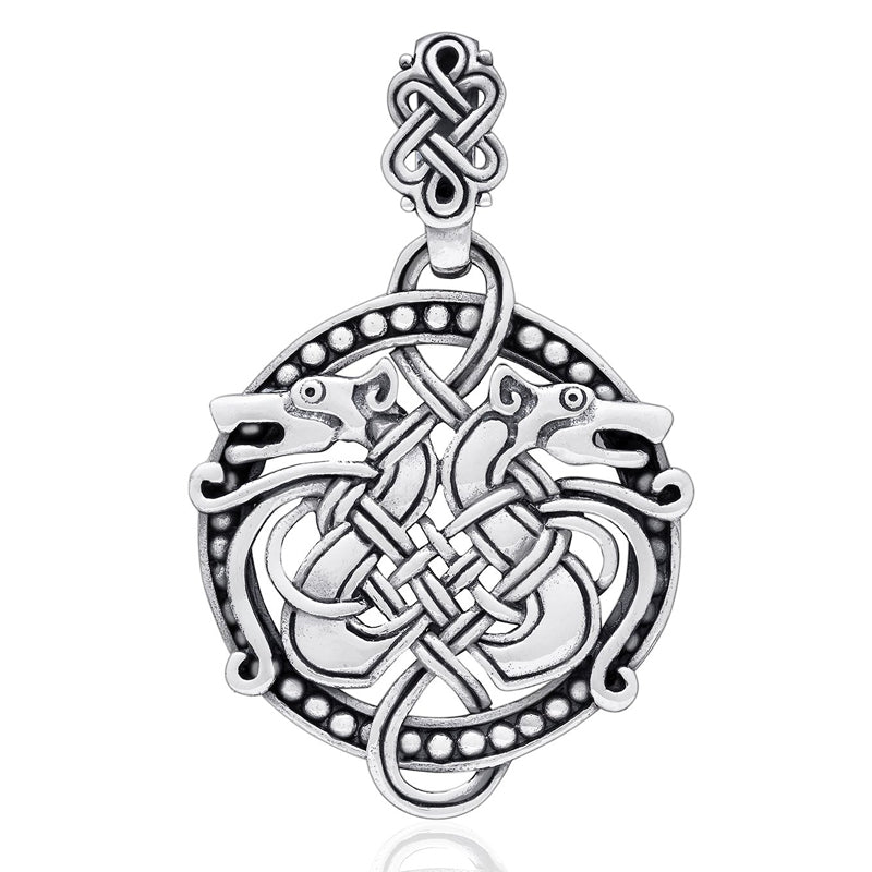 Viking Serpent Pendant