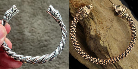 Jormungand bracelet for sale, viking dragon bracelet, norse