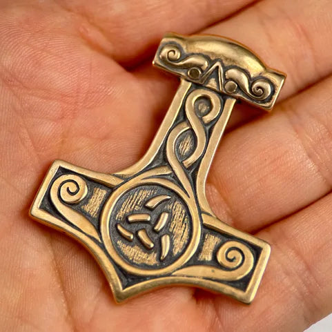 Flat Bronze Mjolnir