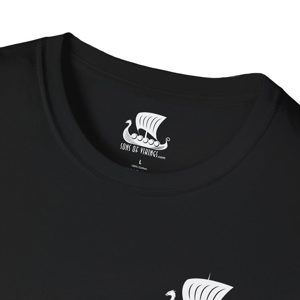 Norway Skull T-Shirt - On Back