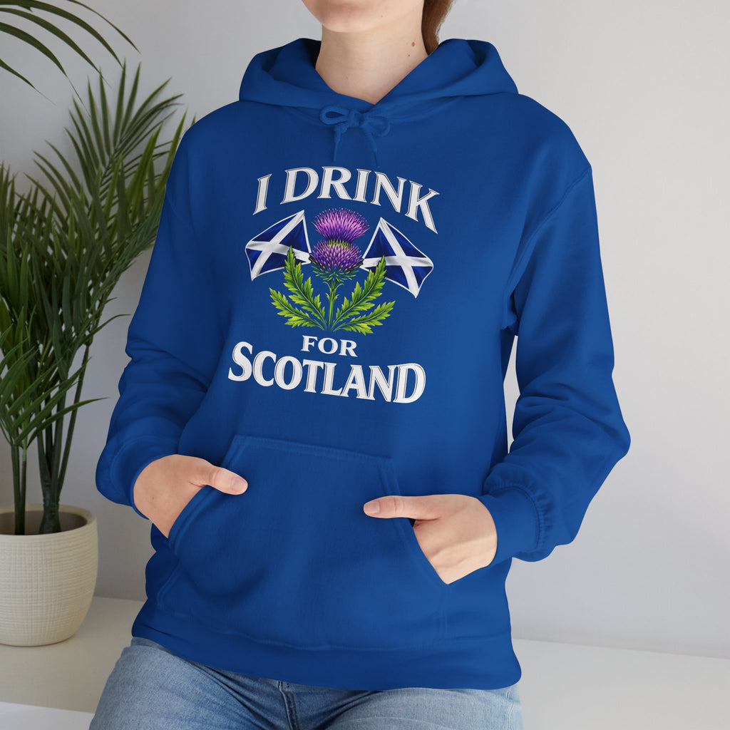 I Drink for Scotland Hoodie