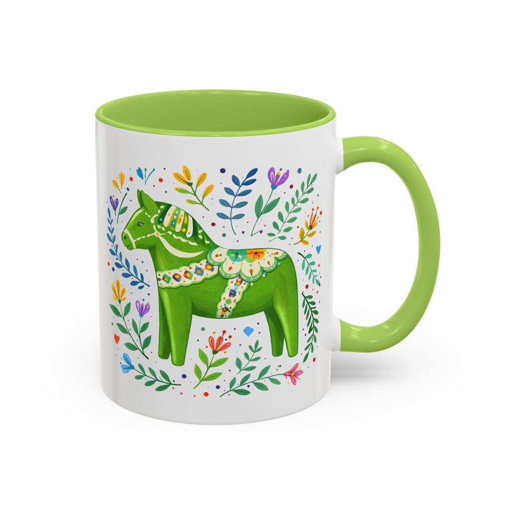 Green Dala Coffee Mug