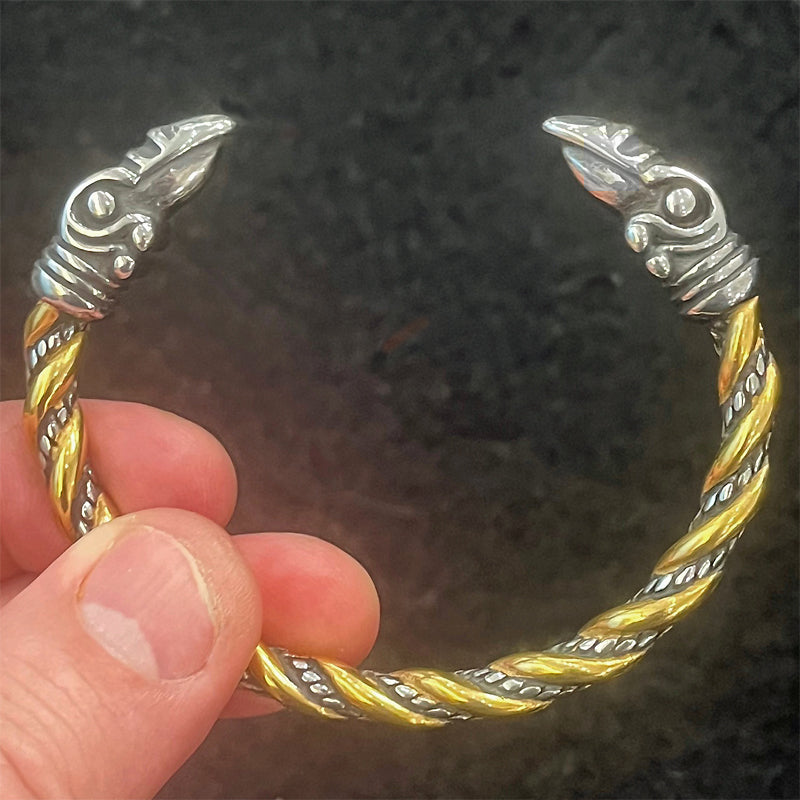 2-Color Huginn and Muninn - Stainless Steel