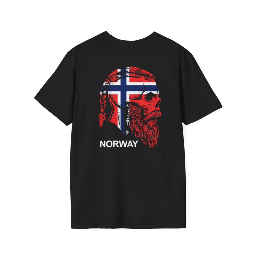 Norway Skull T-Shirt - On Back