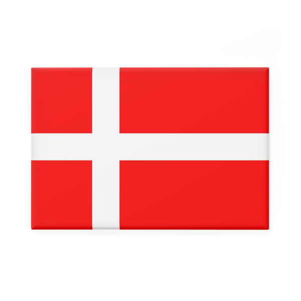 Danish Flag Fridge Magnet