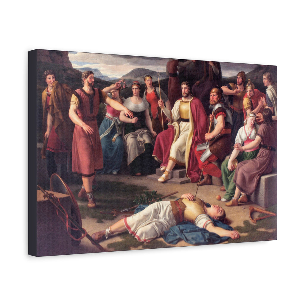 The Death of Baldur - Canvas Art