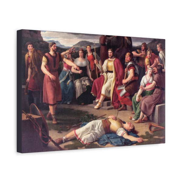 The Death of Baldur - Canvas Art