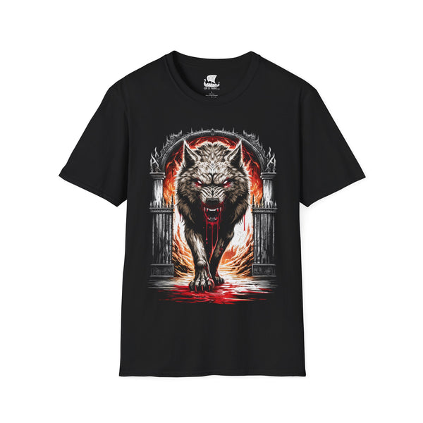 Garmr - Hound of Hel T-Shirt | Norse Mythology Shirts Hellhound – Sons ...