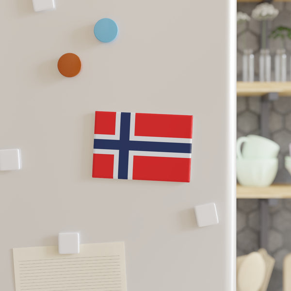 Norwegian Flag Fridge Magnet