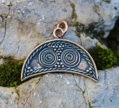 Bronze Luna Necklace