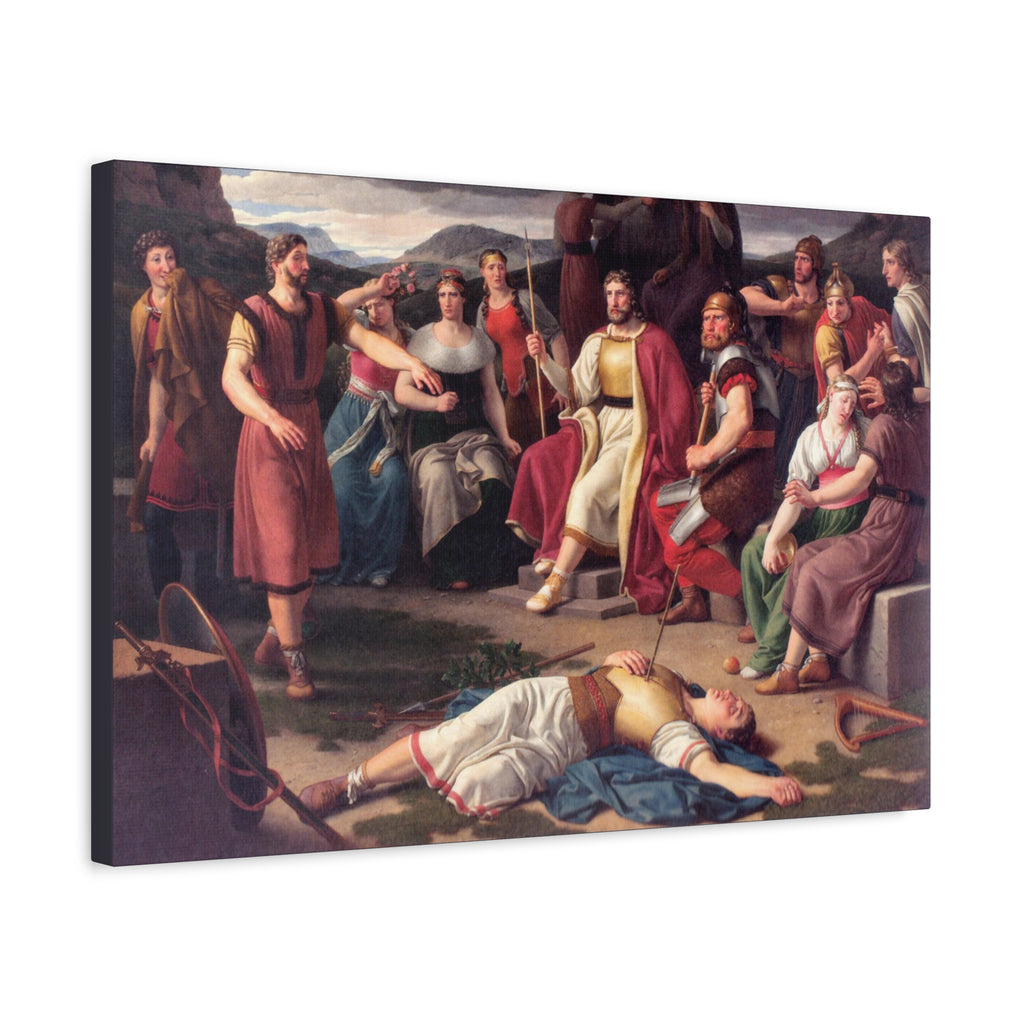 The Death of Baldur - Canvas Art