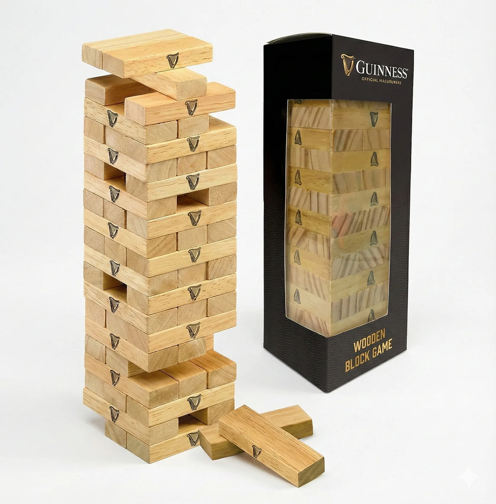Guinness Wooden Jenga Game