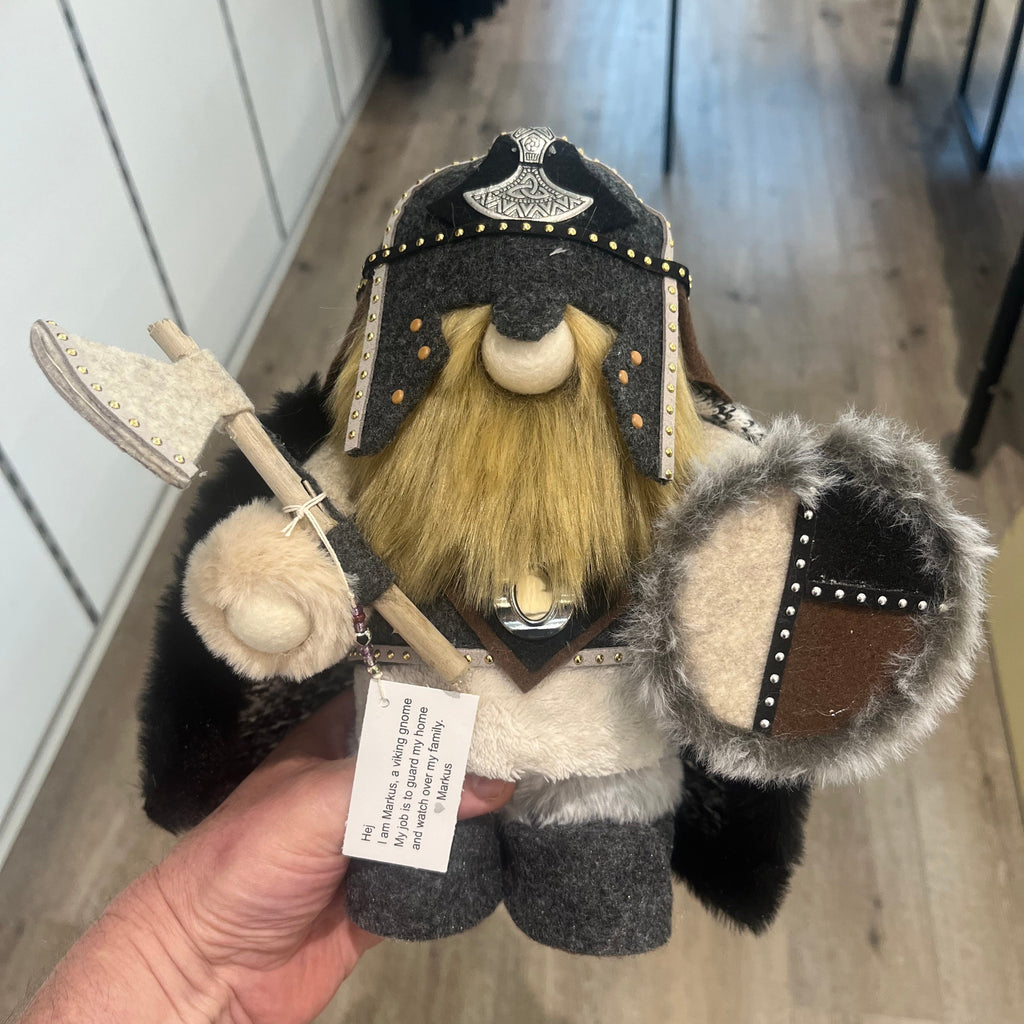 Medium Handmade Viking Gnome |  Gonk | Dwarf | 11.5"