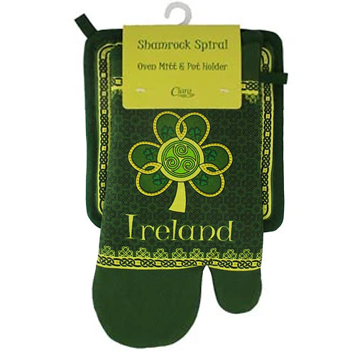 Ireland Oven Mitt & Pot Holder