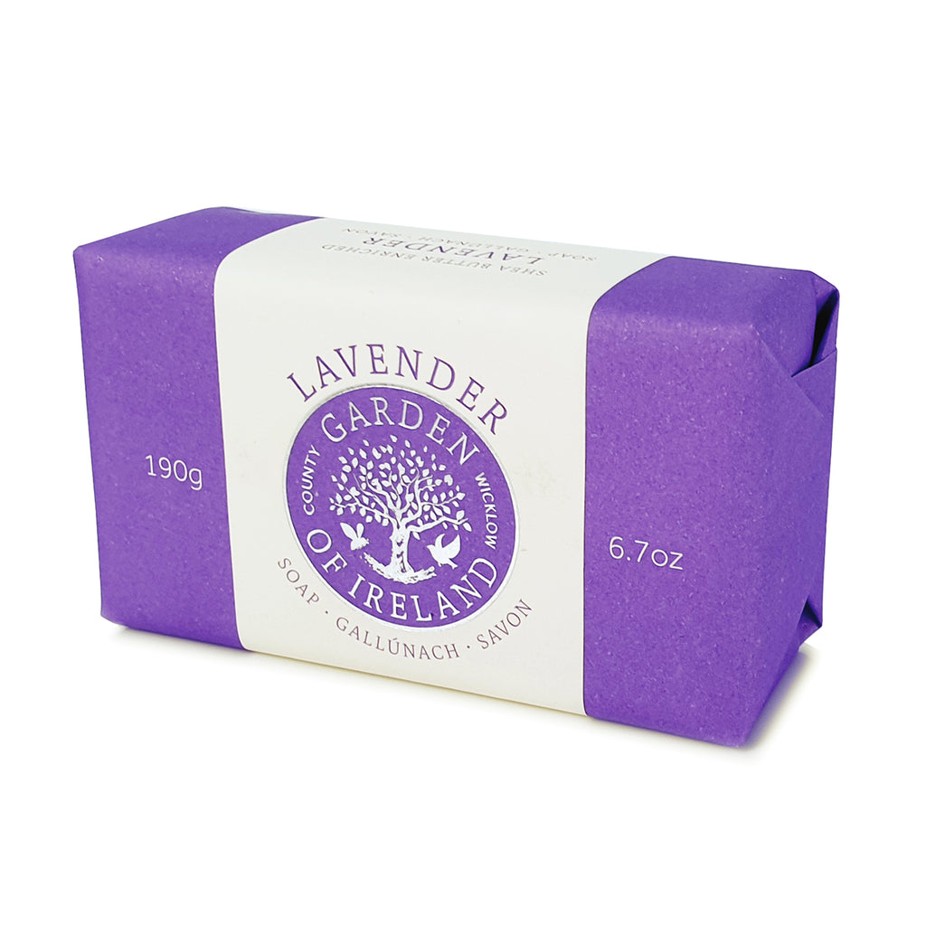 Garden of Ireland-Lavender Shea Butter Soap 6.7 oz