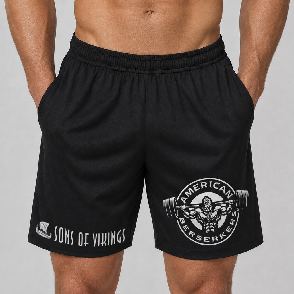 American Berserkers Gym Shorts