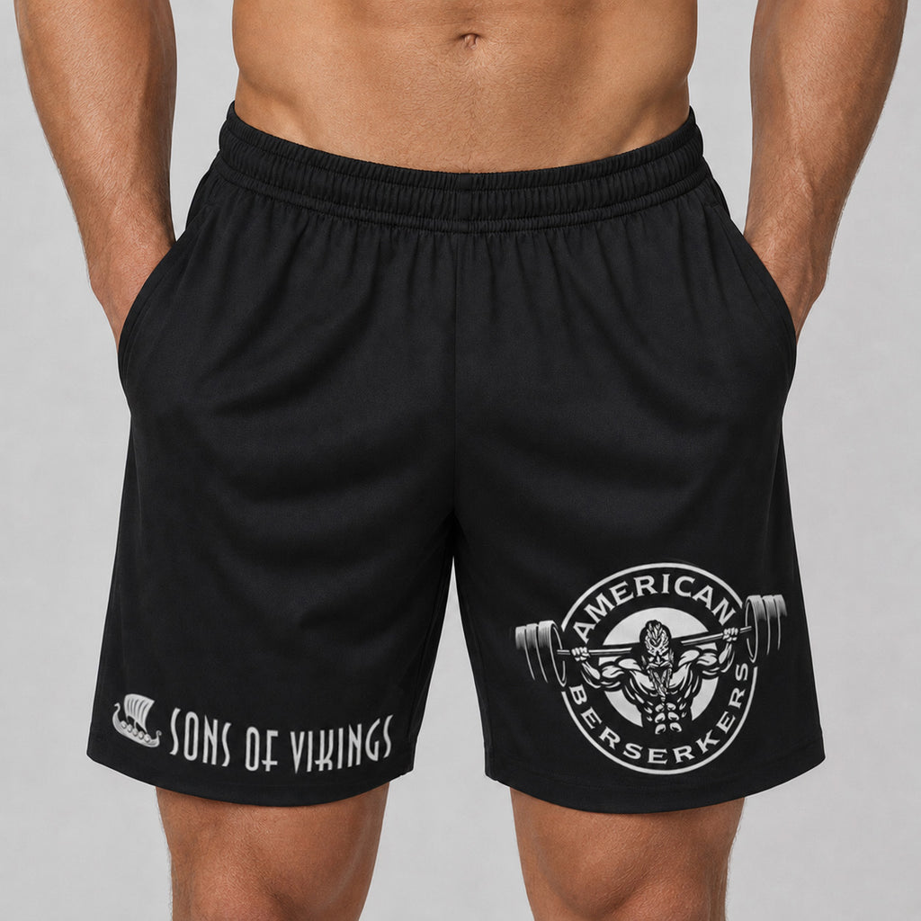 American Berserkers Gym Shorts