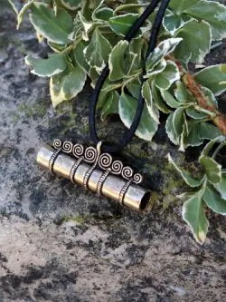 Viking needle box-Silver