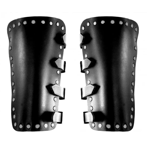 Black Bracers - Leather