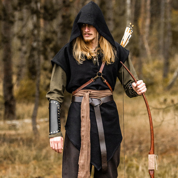 Dark Brown Medieval Pants - Cotton