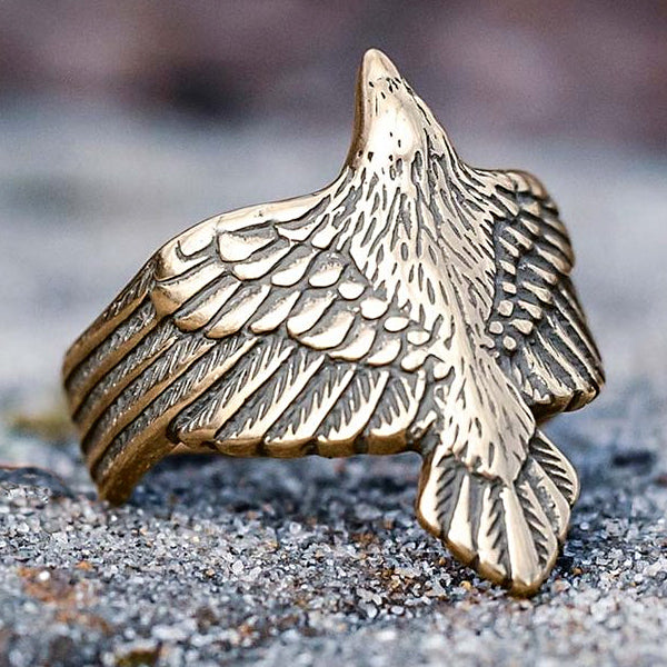 Raven Ring - Bronze