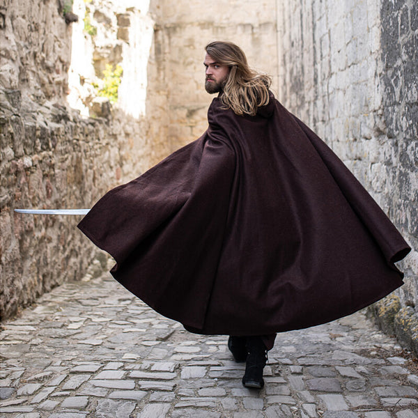 Dark Brown Medieval Pants - Cotton