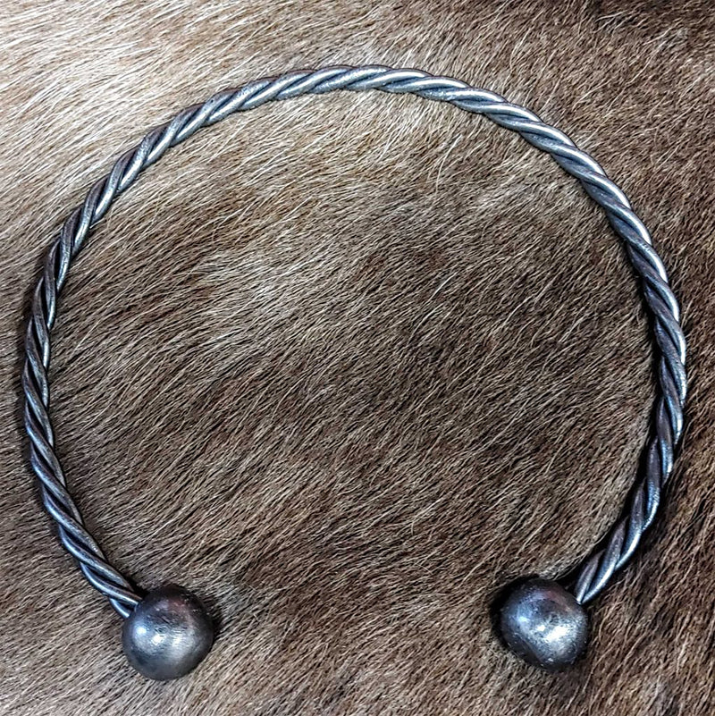 Steel Celtic Torc