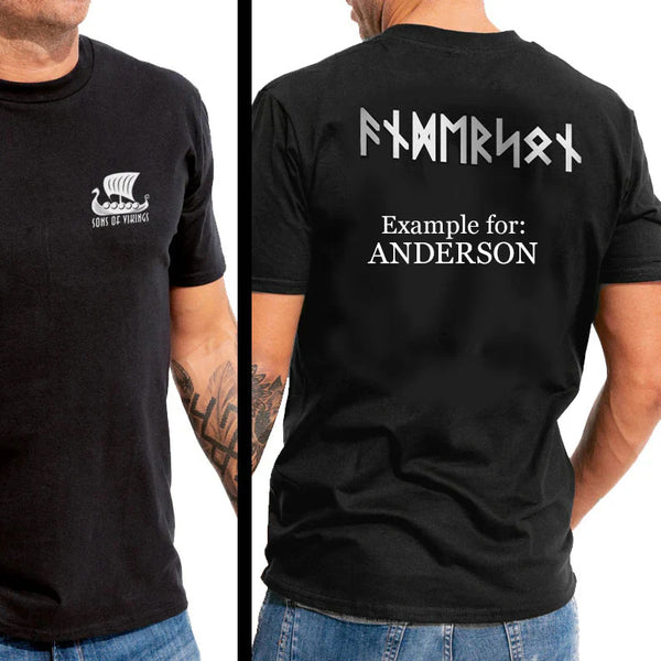 Your Name in Runes - Custom T-Shirt
