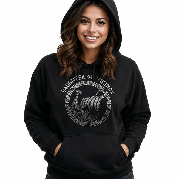 Daughter of Vikings - Hooded Sweatshirt