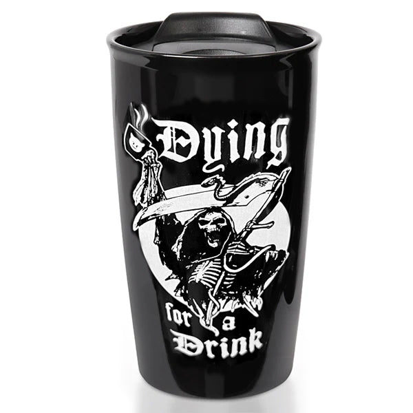 Dying for a Drink Travel Mug