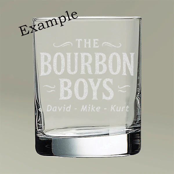 Design Your Own - Custom Whiskey Glass