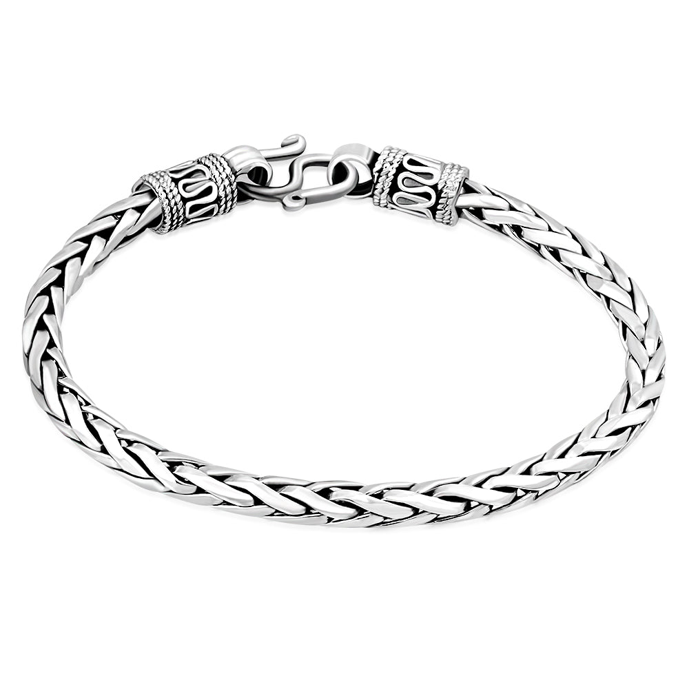 Foxtail Link Bracelet - Sterling Silver
