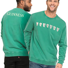 Guinness® Green 'Evolution of the Harp' Sweatshirt – Sons of Vikings