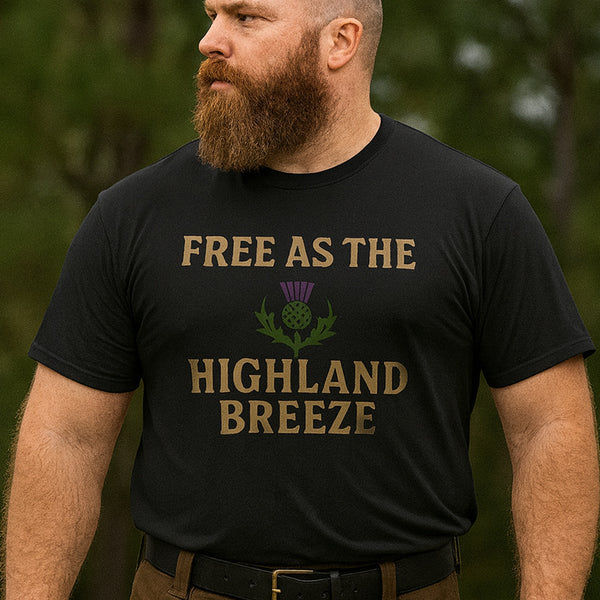 Highland Breeze - Kilt T-Shirt