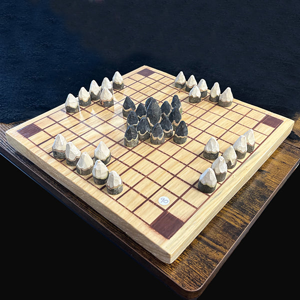 Hand Carved Hnefatafl Set