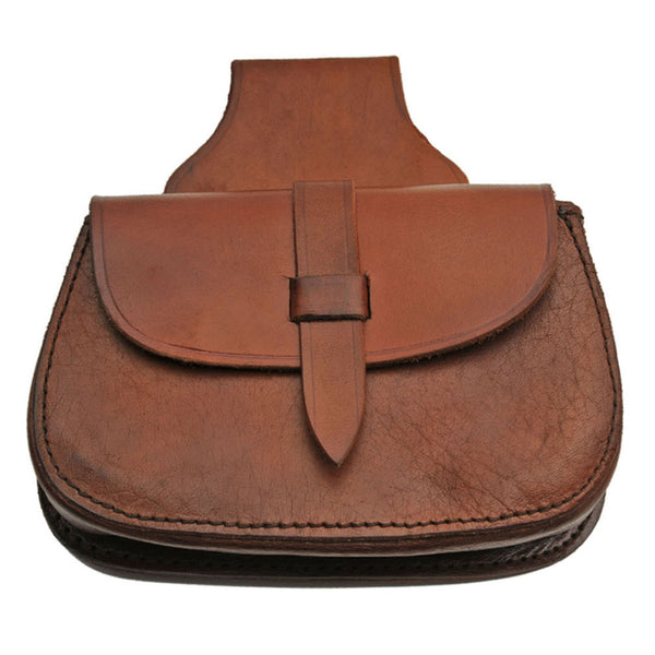 Single Strap Leather Belt Bag