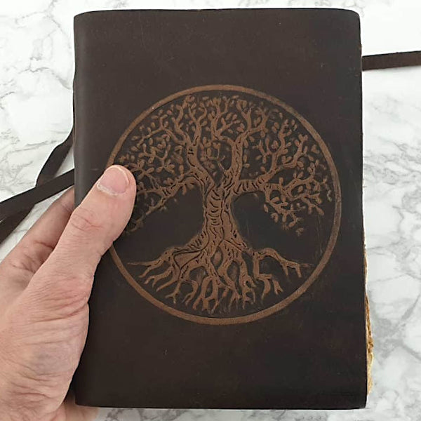 Leather Bound Journal - Yggdrasil