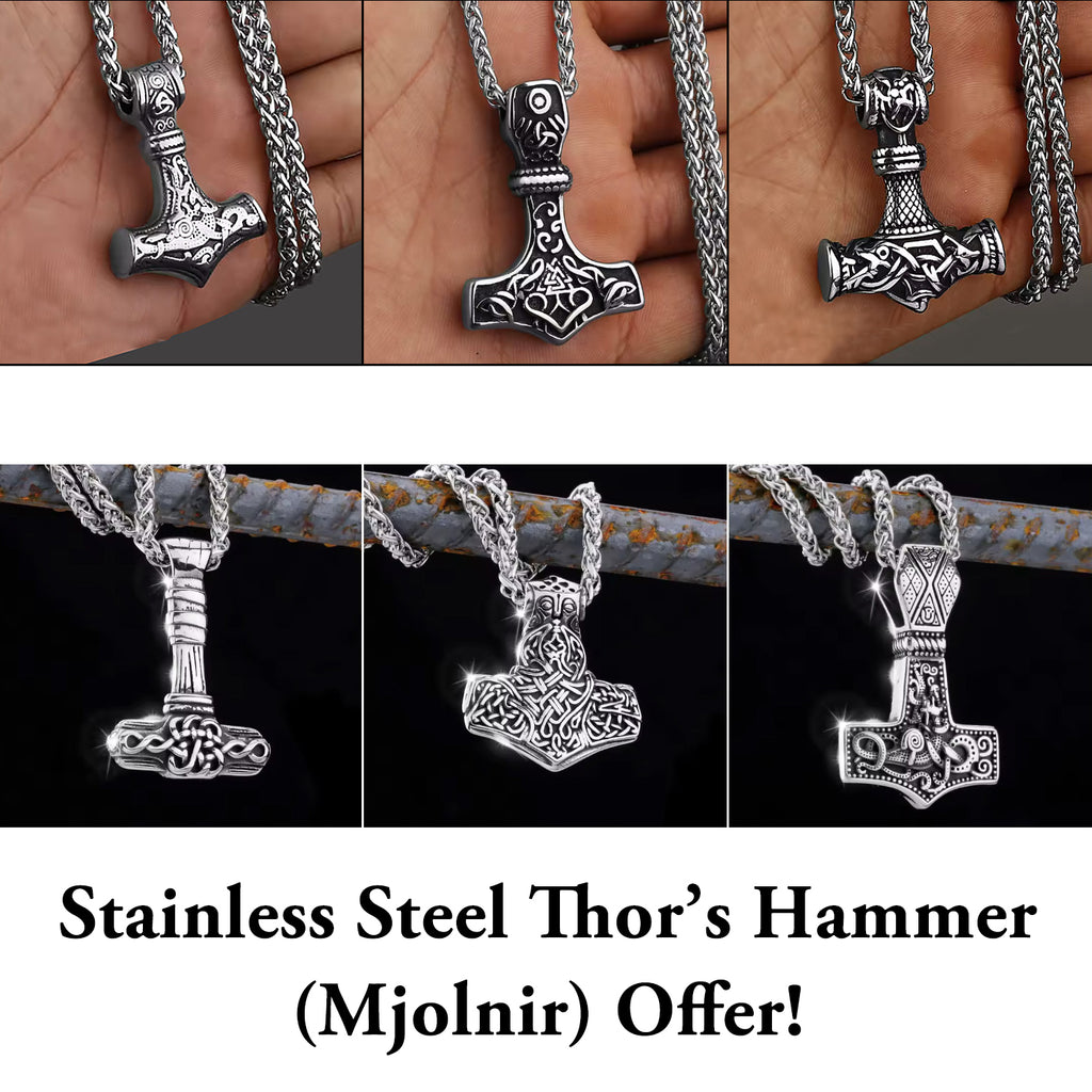 Thor's Hammer Necklace Offer