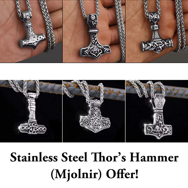 Thor's Hammer Necklace Offer