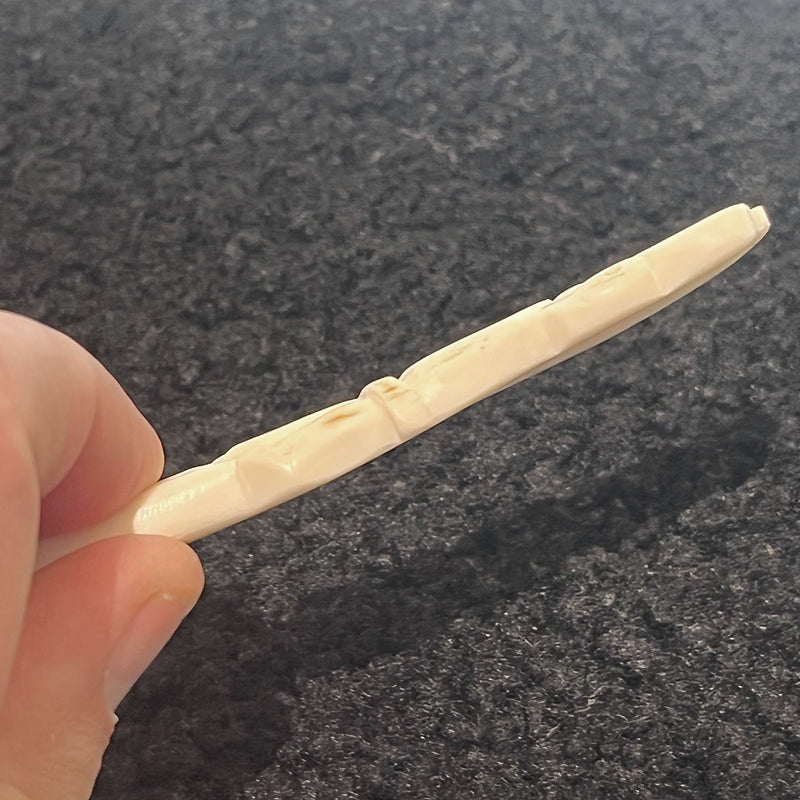 Norse Eagle Hairstick - Bone
