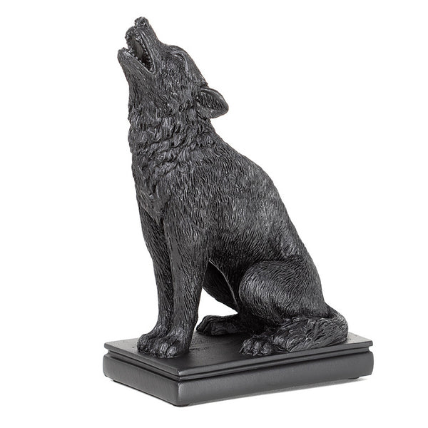 Norse Wolf Statue