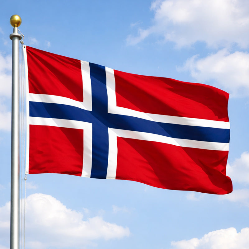 5' x 3' Norwegian Flag