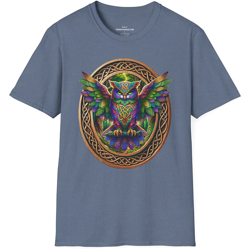 Celtic Owl T-Shirt - Loose Fit