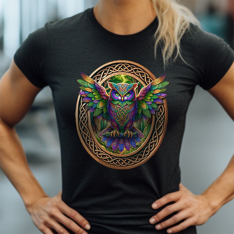 Celtic Owl T-Shirt - Slim Fit