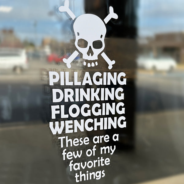 Large Pirate Sticker