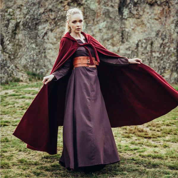 Red Wool Cloak