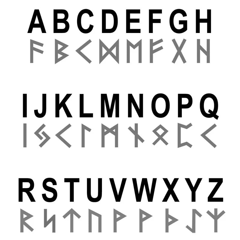 Your Name in Runes - Custom T-Shirt